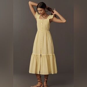 Square neck peregrine dress